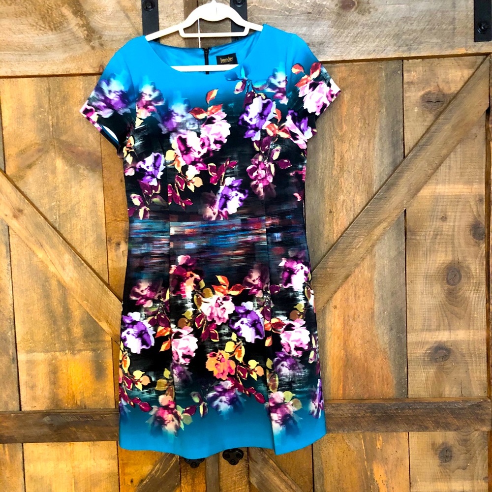 Laundry by Shelli Segal Fit and Flare Dress